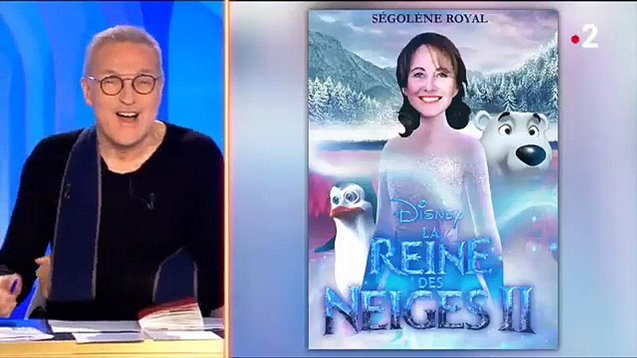 Quand Laurent Ruquier parodie la bande annonce de la Reine des Neiges avec Ségolène Royale empêtrée dans les accusations