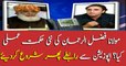 Maulana Fazlur Rehman telephones opposition leaders
