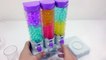 Kids Learn Colors Orbeez Mixing Birthday Cake Water Balls Surprise Slime Toys For Kids