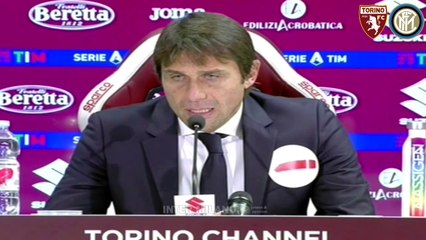 TORINO-INTER 0-3 * ANTONIO CONTE: " BRAVISSIMI A NON SUBIRE GOL."