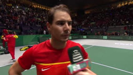 Coupe Davis - Nadal : "Une soirée inoubliable"