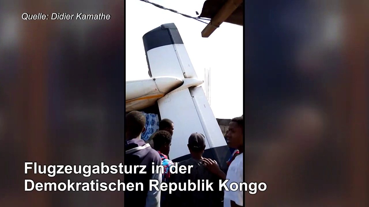 Mehrere Tote bei Absturz von Kleinflugzeug im Kongo