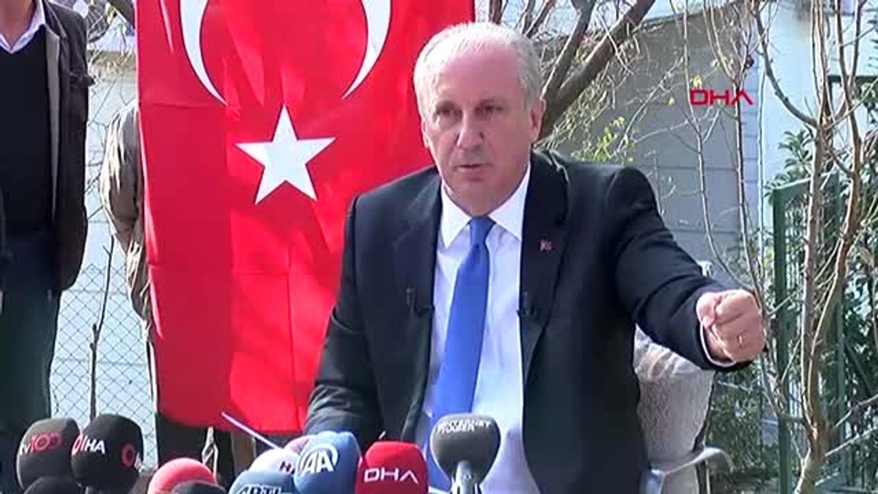 Yalova-chp'li muharrem ince'den beştepe iddiasına yanıt