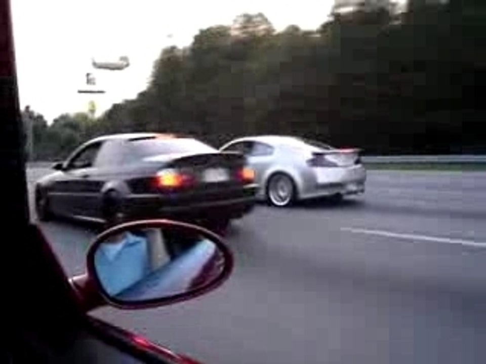 YouTube - e46 m3 vs sc e46 m3 vs G35 twin turbo