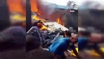 Demokratik Kongo'da yolcu uçağı evlerin üzerine düştü: 17 kişi hayatını kaybetti, yaralılar var