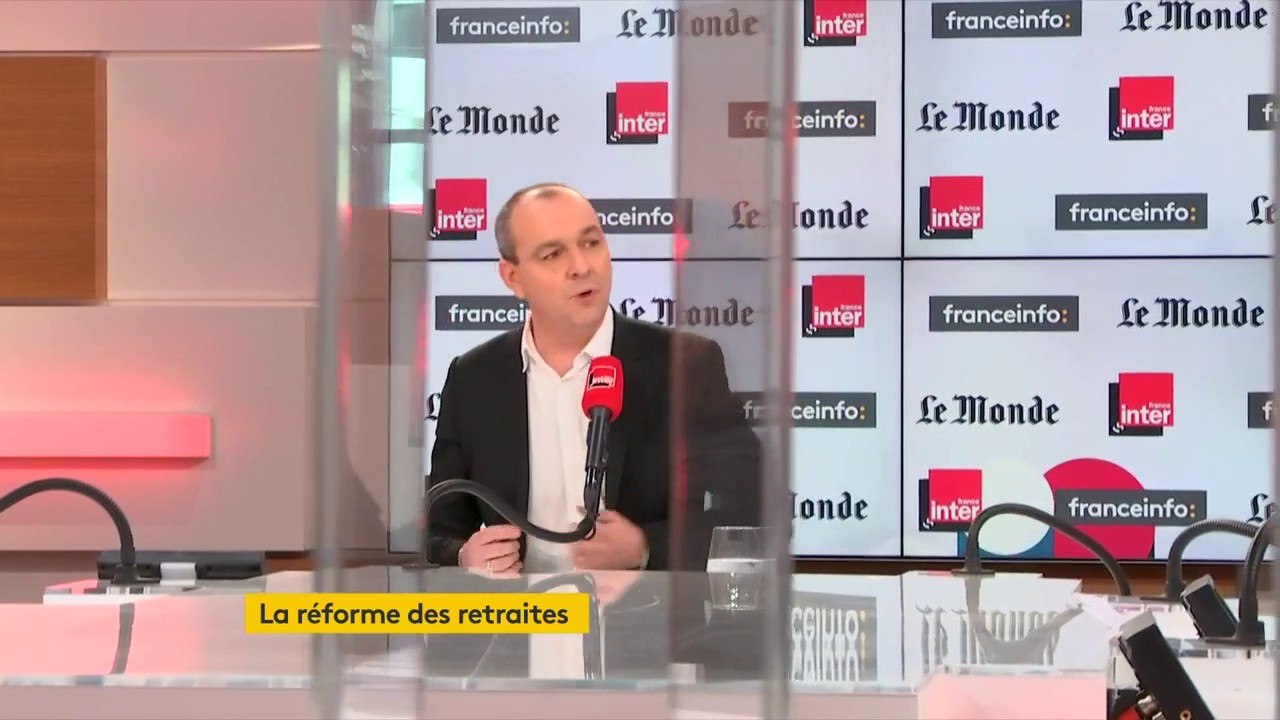 Laurent Berger, secrétaire général de la CFDT : "Vouloir courir deux lièvres à la fois, l'équilibre financier des retraites et en même temps créer ce système universel, c'est irresponsable et ça ne marchera pas."