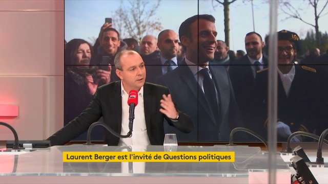 Laurent Berger, secrétaire général de la CFDT : Notre pays est en dépression mais ce serait terrible de dire que rien ne va, ce n'est pas vrai. Mais notre pays ne croit plus en son devenir commun.