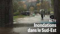 Inondations : les images impressionnantes des intempéries dans le Sud-Est