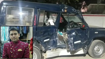 मेरठ: पुलिस की गाड़ी में ट्रक ने मारी टक्कर, सिपाही की मौत, दरोगा सहित तीन गंभीर