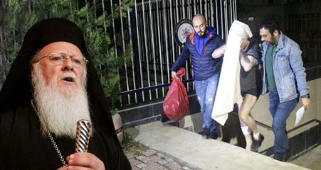 Fener Rum Patriği Bartholomeos'un evine giren şüpheliler, hırsızlık yaparken yakalandı