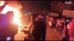 شاهد إضرام المتظاهرين العراقيين النار في القنصلية الإيرانية بالنجف (فيديو)