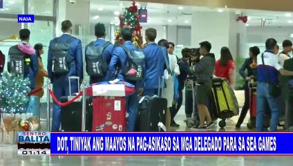 Mahigit na seguridad para sa delegado, tiniyak