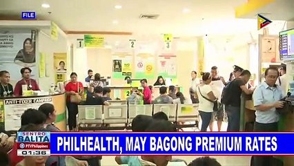 PhilHealth, may bagong premium rates