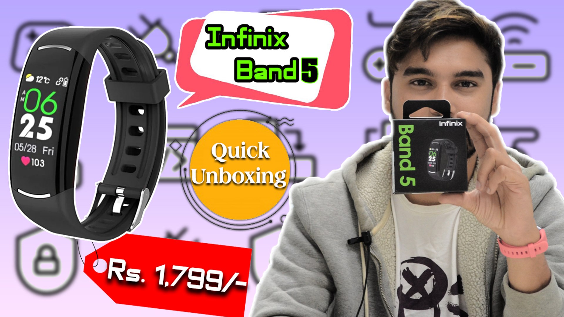 infinix smart band price
