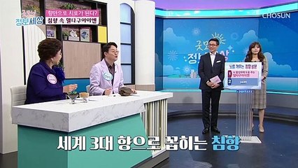 향만으로 치료가 된다? 뇌를 깨우는 침향 성분↗
