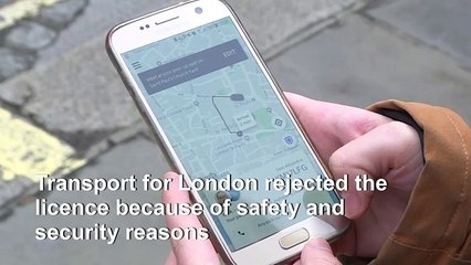 Transport for London rejects new licence for Uber
