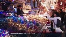 Au marché de Noël de Strasbourg, produits importés et 
