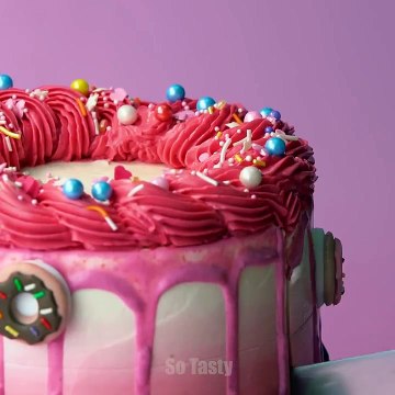 10 Best Colorful Chocolate Cake Tutorial _ So Yummy Cake Decorating Ideas by So Tasty