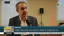 Rodríguez Zapatero condena golpe de Estado contra Evo Morales