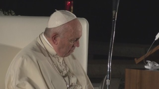 El papa critica duramente en Hiroshima el uso de la energía atómica para la guerra