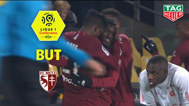 But Adama TRAORE (47ème) / FC Metz - Stade de Reims - (1-1) - (FCM-REIMS) / 2019-20