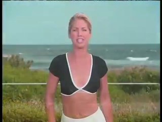 Denise Austin's Daily Workout White Shorts