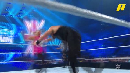 كوربن يفوز على رومان رينز بالضربة القاضية في سماكداون