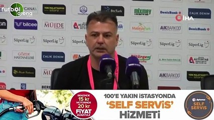Murat Şahin: "Büyük takımla oynadığınız maçtan 1 puan almak kötü değildir"