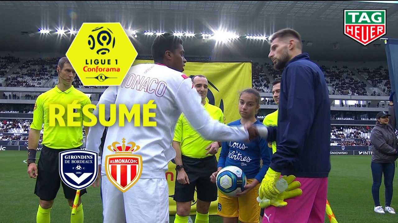 Girondins de Bordeaux - AS Monaco (2-1)  - Résumé - (GdB-ASM) / 2019-20