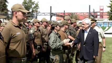 Piñera anuncia ley para que militares protejan infraestructura pública en Chile