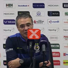 Ersun Yanal'ın "1 puan sizi mutlu etti mi?" sorusuna cevabı