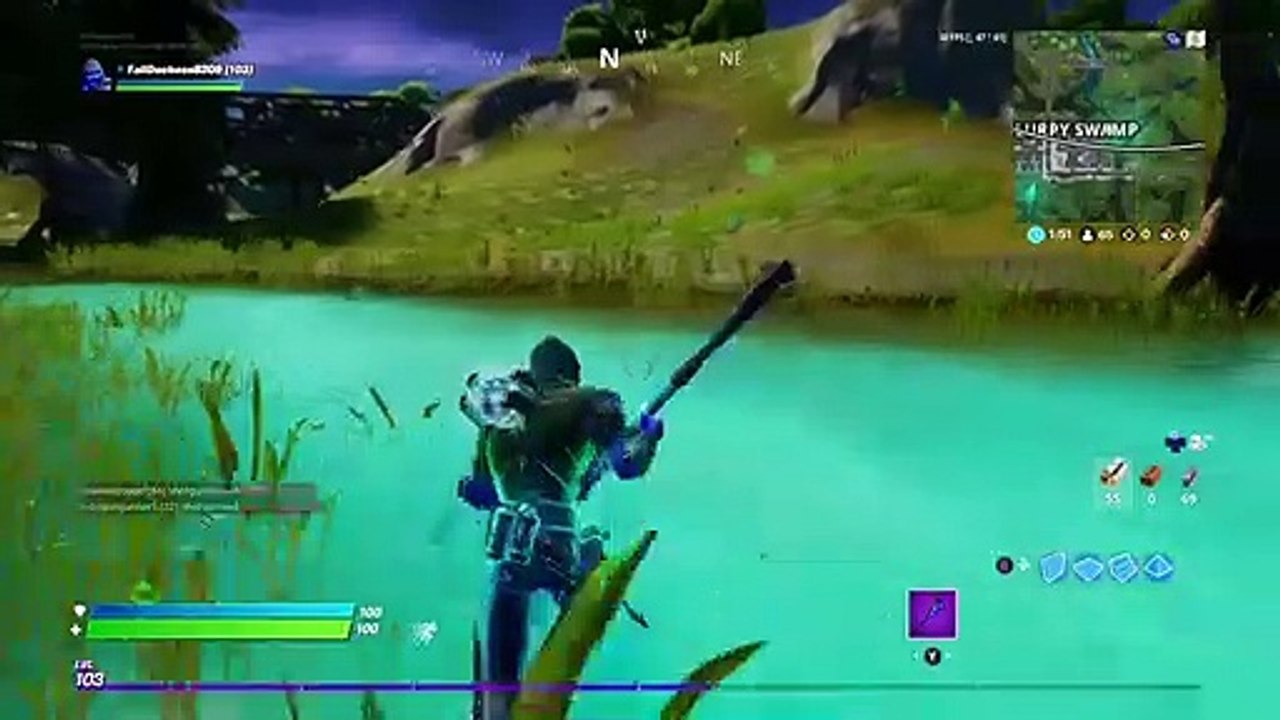 How to go  invisible in Fortnite glitch