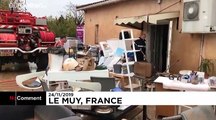 Storms lash southeast France, two dead in flooding