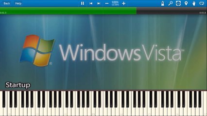 WINDOWS STARTUP AND SHUTDOWN SOUNDS IN SYNTHESIA