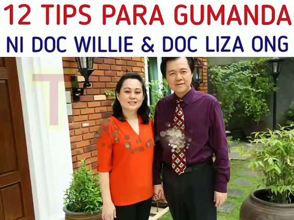 Tips Para Gumanda - Tips ni Doc Willie Ong
