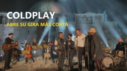El mejor Coldplay abre su gira más corta con un concierto memorable en Amán