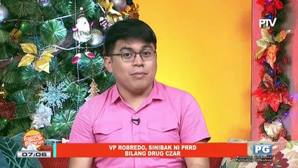 NEWS & VIEWS: #Duterte fires Robredo as drug czar