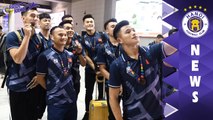 Tiến Dũng, Quang Hải, Văn Hậu... vui vẻ tại Philippines, sẵn sàng săn Vàng SEA Games 30 | HANOI FC
