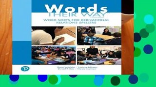 Words Their Way Word Sorts for Derivational Relations Spellers (What s New in Literacy) Complete