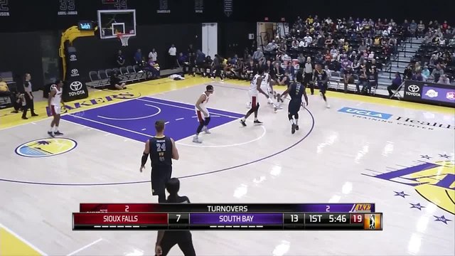 Devontae Cacok Posts 17 points & 13 rebounds vs. Sioux Falls Skyforce