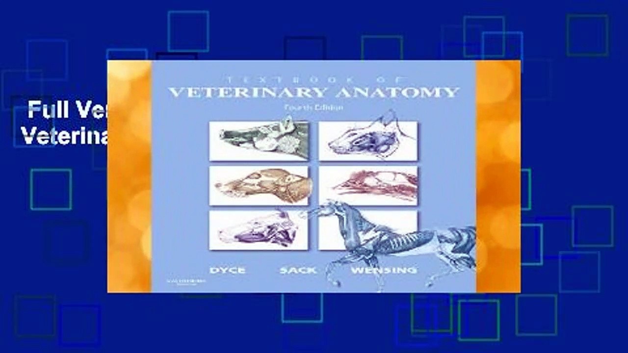 Full Version  Textbook of Veterinary Anatomy Complete