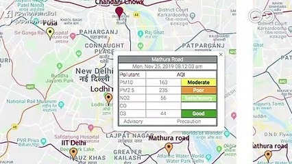 दिल्ली में प्रदूषण के लिए 2 दिन में पांच लाख लीटर पानी का छिड़काव