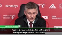 Drawing to Sheffield United was a positive outcome - Solskjaer