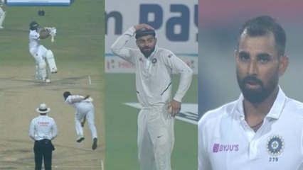 Ind vs Ban 2nd test | Virat Kohli shocked after mehidy hasan hit six.