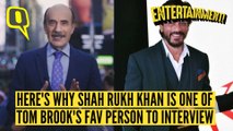 Here’s Why BBC Anchor Tom Brook Found SRK’s Wardrobe So Amusing