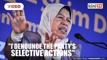 Zuraida slams PKR for ‘selective’ justice
