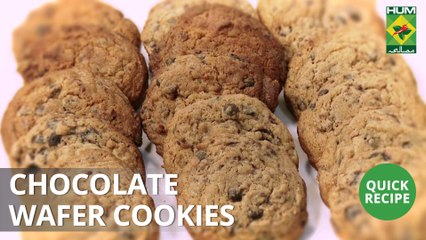 Chocolate Wafer Cookies | Quick Recipe | Masala TV