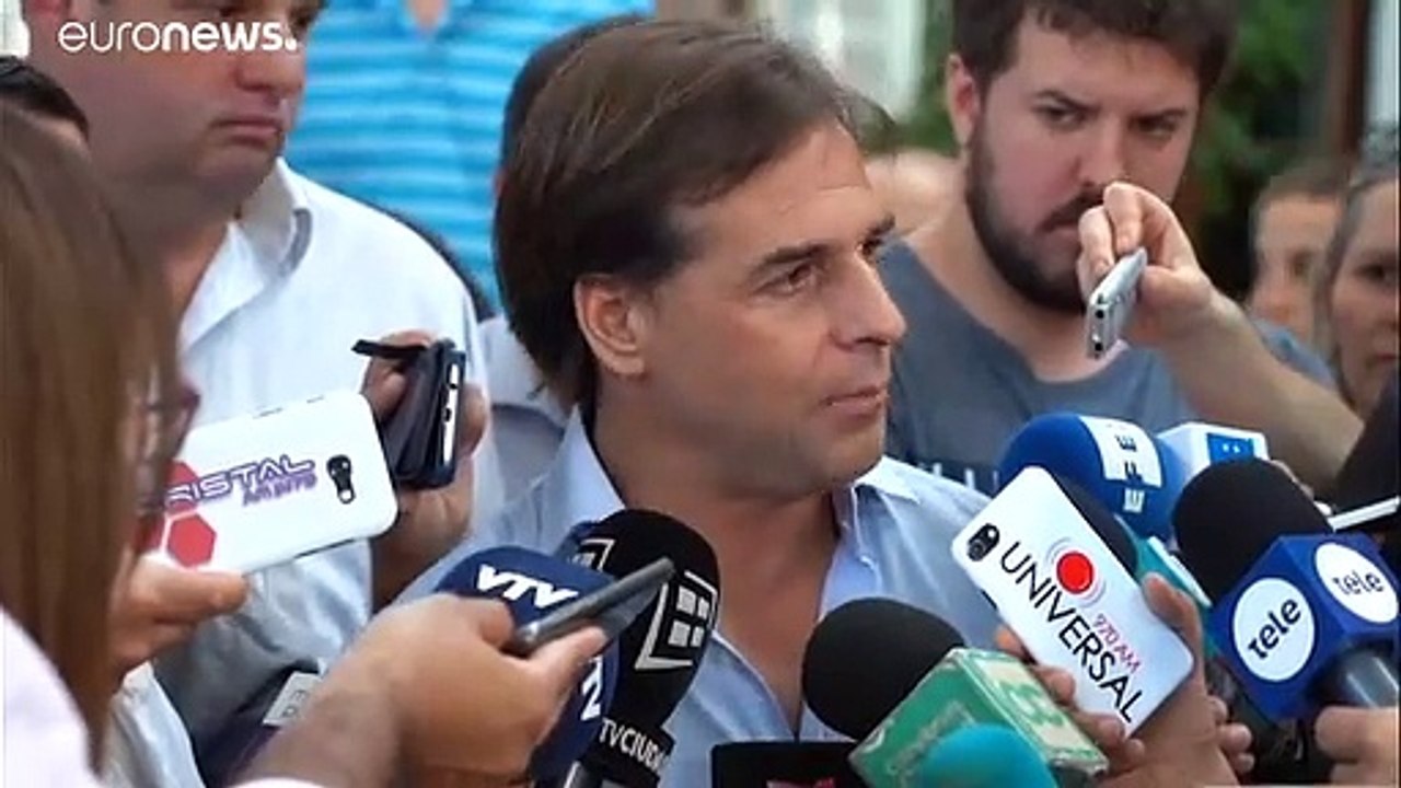 Inédito empate técnico en Uruguay con una mínima ventaja para Lacalle Pou