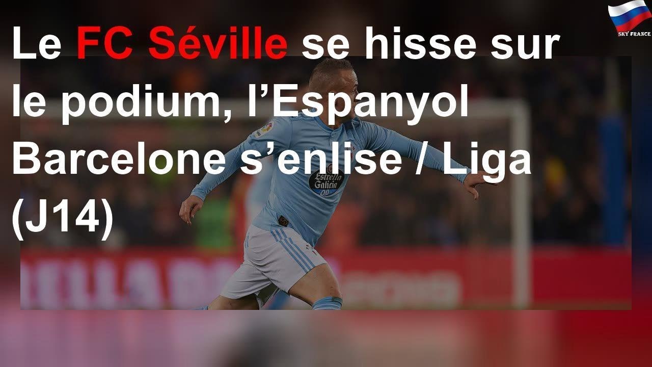 Le FC Séville se hisse sur le podium, l’Espanyol Barcelone s’enlise / Liga (J14)