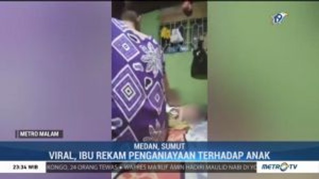 Viral, Ibu Rekam Penganiyaan Terhadap Dua Anak Kandungnya